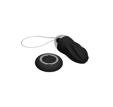 George - Rechargeable Remote Control Vibrating Egg - Black